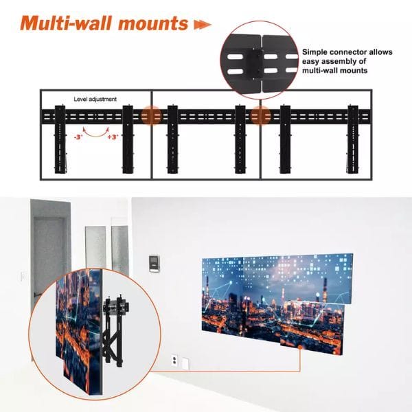 Кріплення для відеостіни CHARMOUNT  CT-VD-201