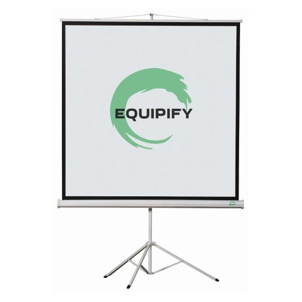 Екран для проектора Equipify SRM-1101(на тринозі, 84", 150*150)
