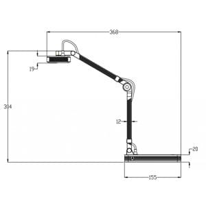 Документ-камера Eloam YL1050AF (10МП, розд.здат. 3648*2736, А3/А4, USB 2.0, HDMI)