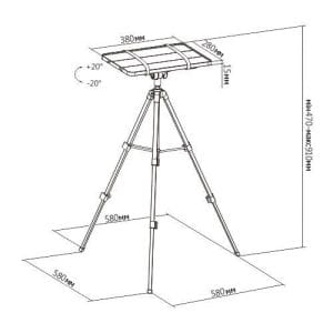 ПІДСТАВКА ДЛЯ ПРОЕКТОРА PRB-22P