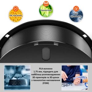 Cherly PLA пластик для 3D принтеру, червоний 1кг