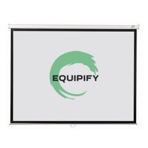 Екран для проектора  Equipify SGM-1103 (з механізмом поверн. наст.-стел. 100"  180*180)