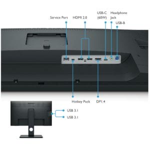 Монитор для фотографів BenQ SW321C (32", 4K,  AdobeRGB, USB-C)
