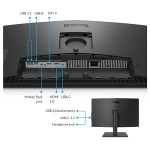Монітор для дизайнерів BenQ PD2706U (27', 4K UHD, P3 DisplayHDR 400, USB-C)