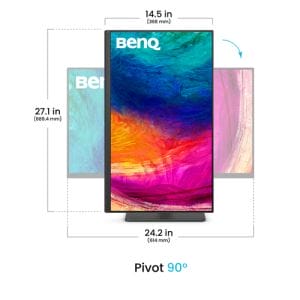 Монітор для дизайнерів BenQ PD2706QN (27', QHD)