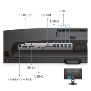 Монітор для дизайнерів BenQ PD2705Q (27', 2K, QHD, sRGB, HDR10, USB-C)
