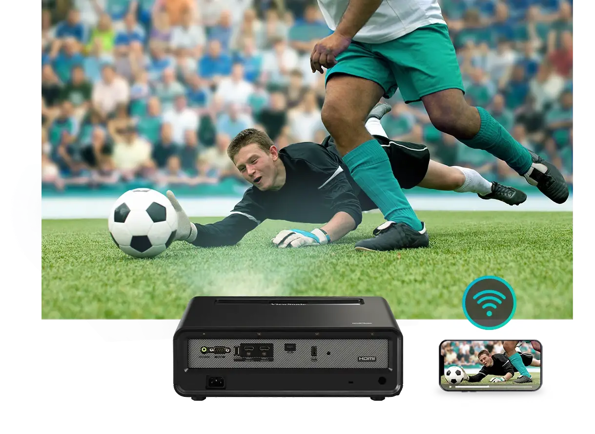 x2 4k wireless screen mirroring from your smart devices